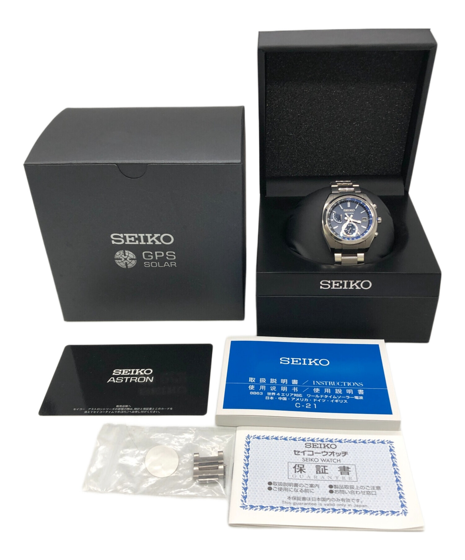 SEIKO (セイコー) アストロン SBXY013 ネイビー