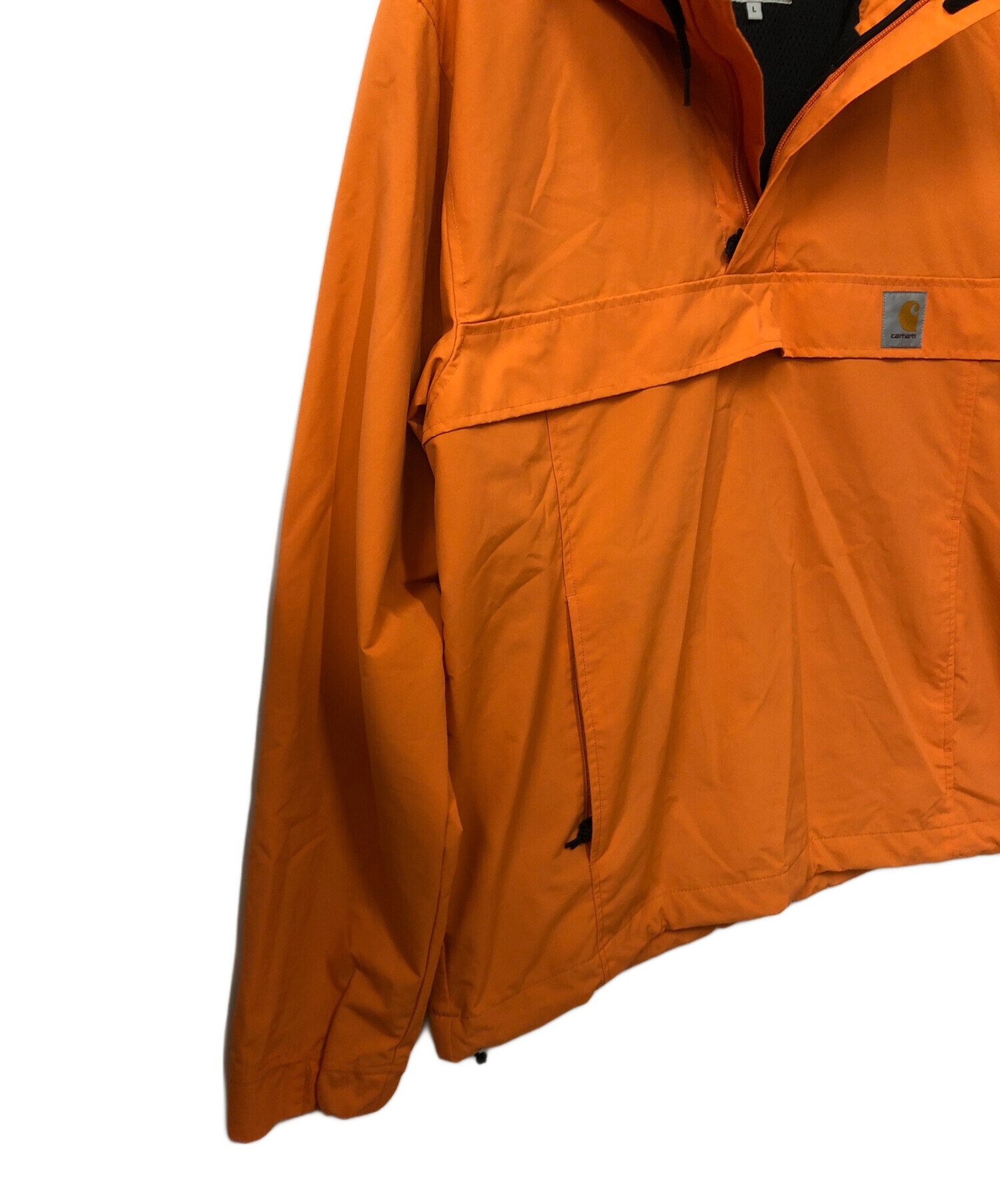 CarHartt (カーハート) アノラックパーカー オレンジ サイズ:L