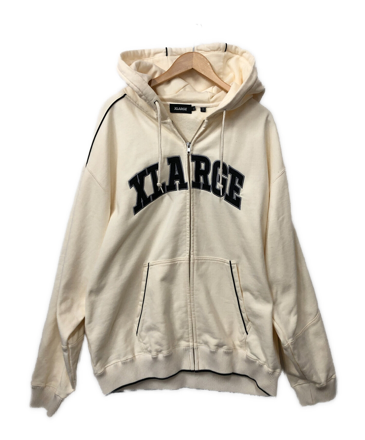 xlarge パーカー ベージュ トップ