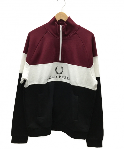 中古・古着通販】FRED PERRY (フレッドペリー) ハーフジップロゴ