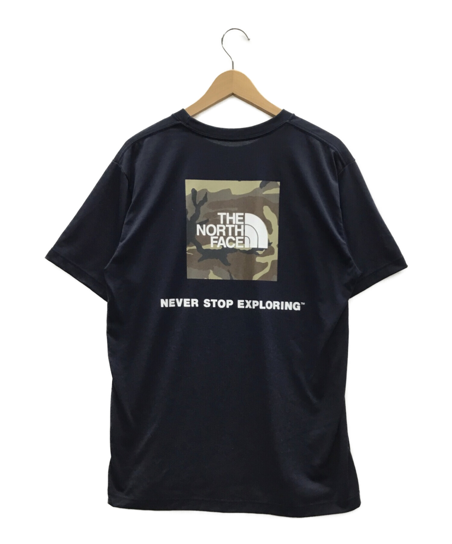 Tシャツ/カットソー(半袖/袖なし)THENORTHFACEザノースフェースTシャツサイズLネイビー