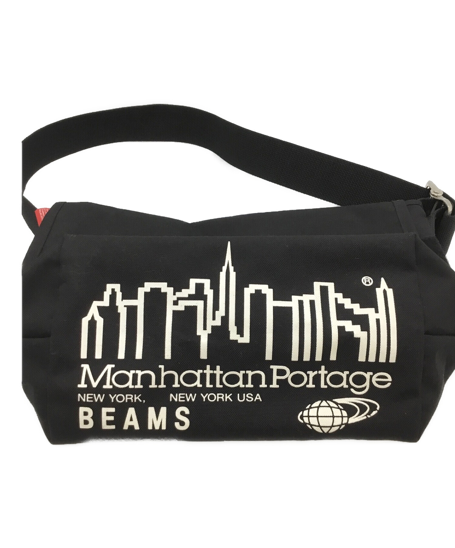 Manhattan Portage (マンハッタンポーテージ) Manhattan Portage × BEAMS / 別注 1606V  Messenger Bag New ブラック