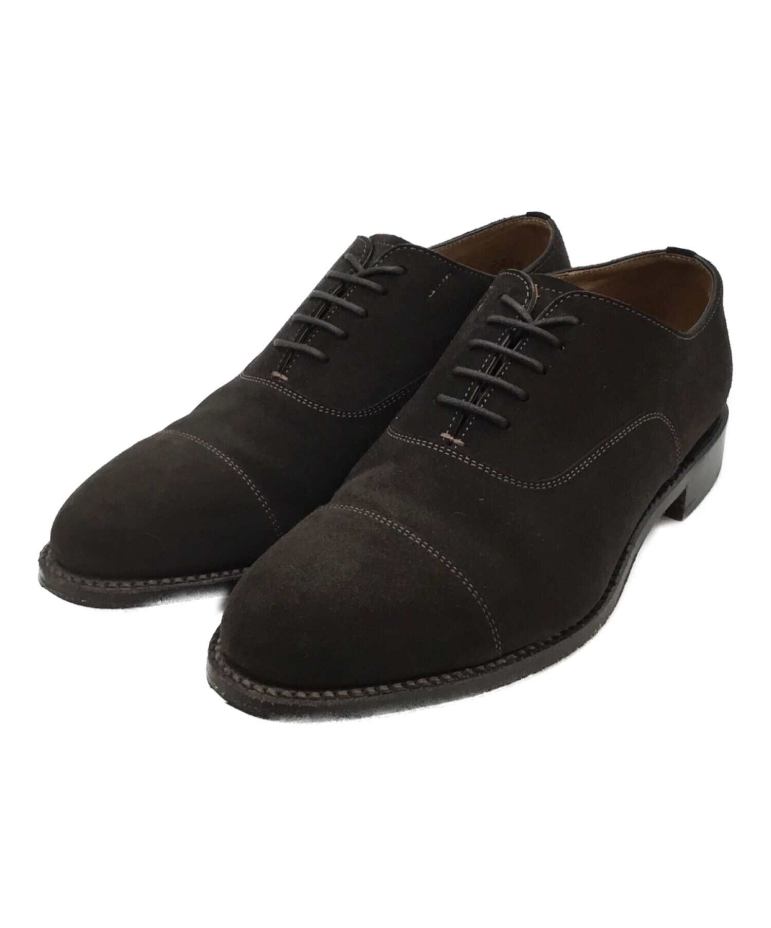 リーガル　黒　スエード　ストレートチップ　革靴靴/シューズ