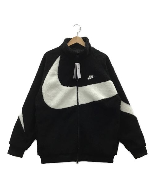 中古・古着通販】NIKE (ナイキ) リバーシブルボアジャケット ブラック