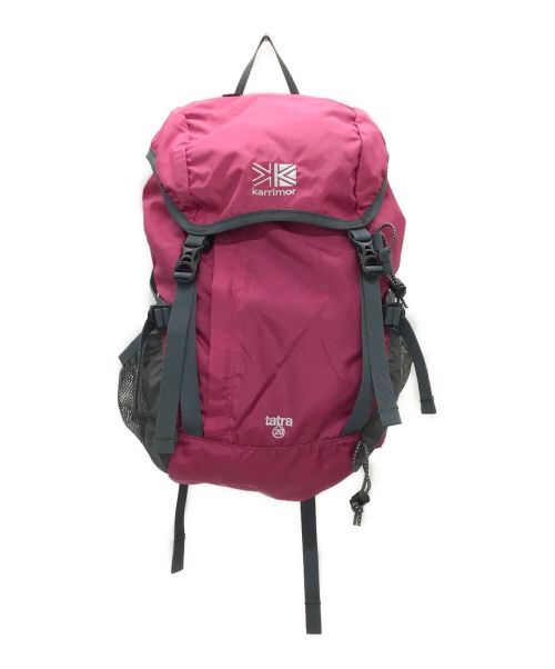 【中古・古着通販】Karrimor (カリマー) リュック グレー×ピンク