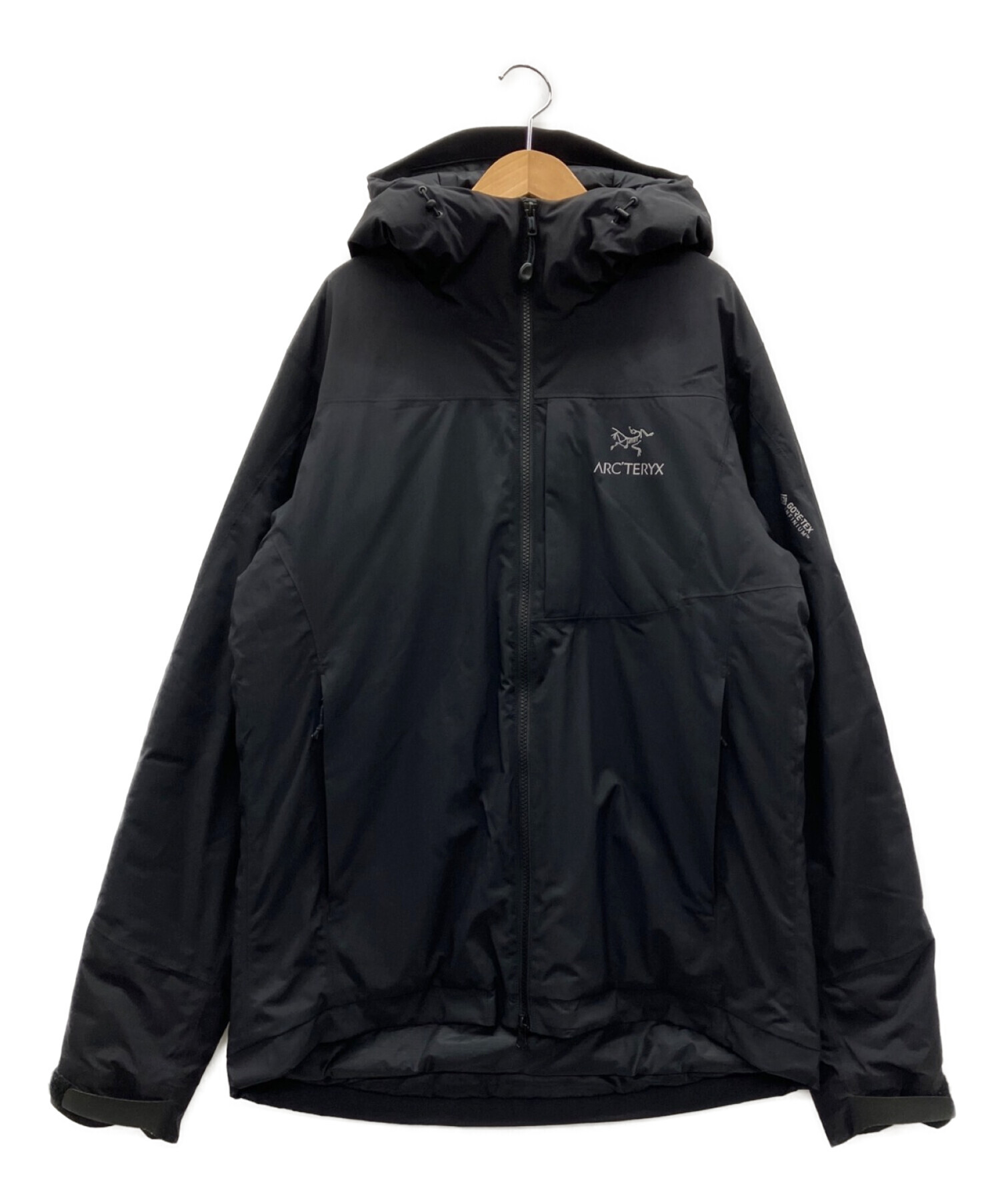 ARC'TERYX (アークテリクス) カッパフーディー ブラック サイズ:M