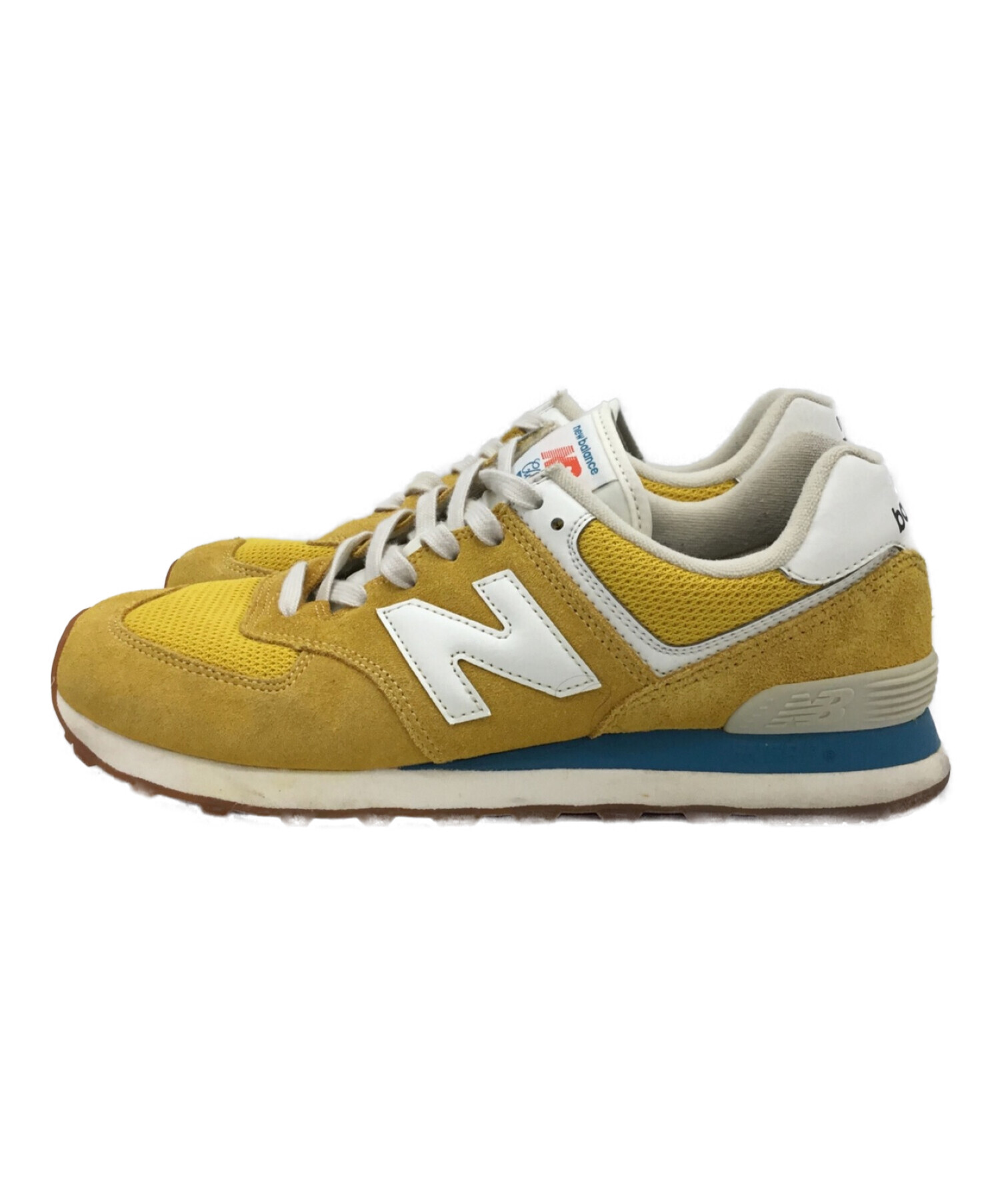 NEW BALANCE (ニューバランス) スニーカー イエロー サイズ:27