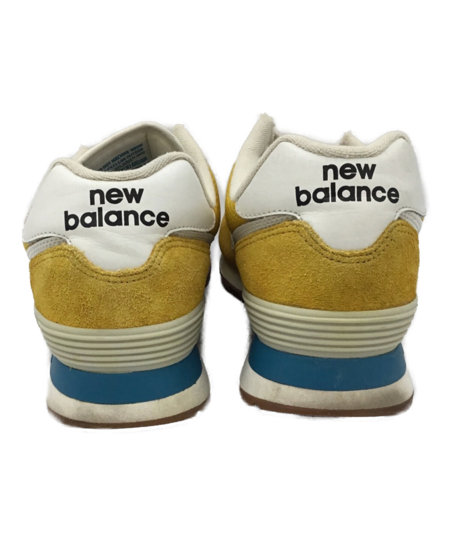 NEW BALANCE (ニューバランス) スニーカー イエロー サイズ:27