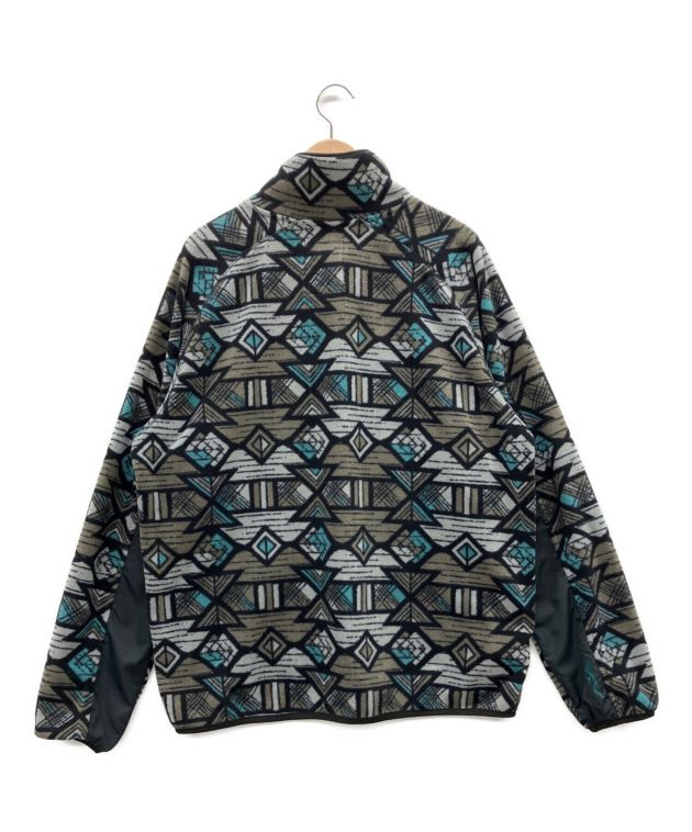 KAVU (カブー) ティーナウェイフリースジャケット グレー×ブルー サイズ:L