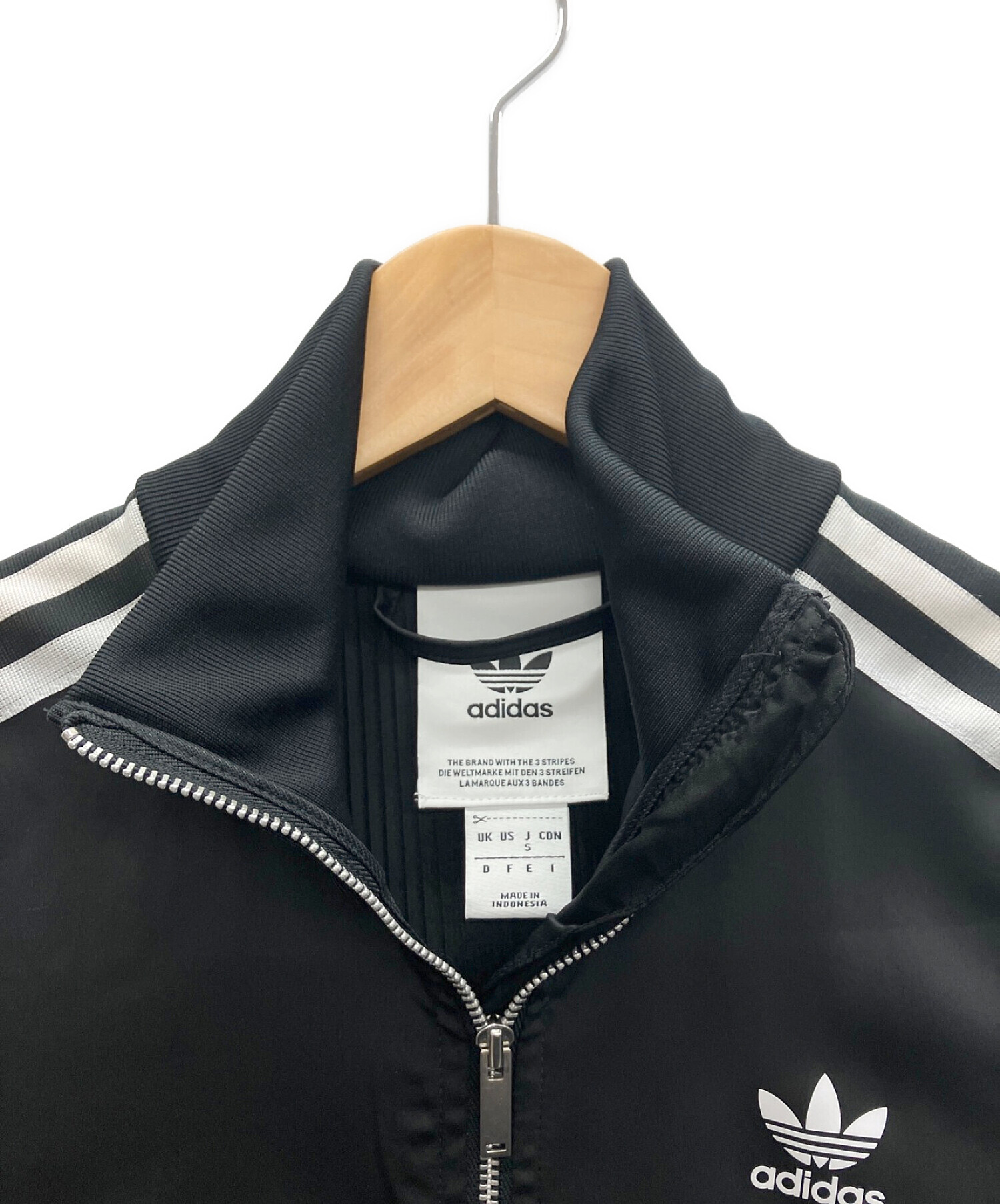 中古・古着通販】adidas (アディダス) トラックジャケット ブラック