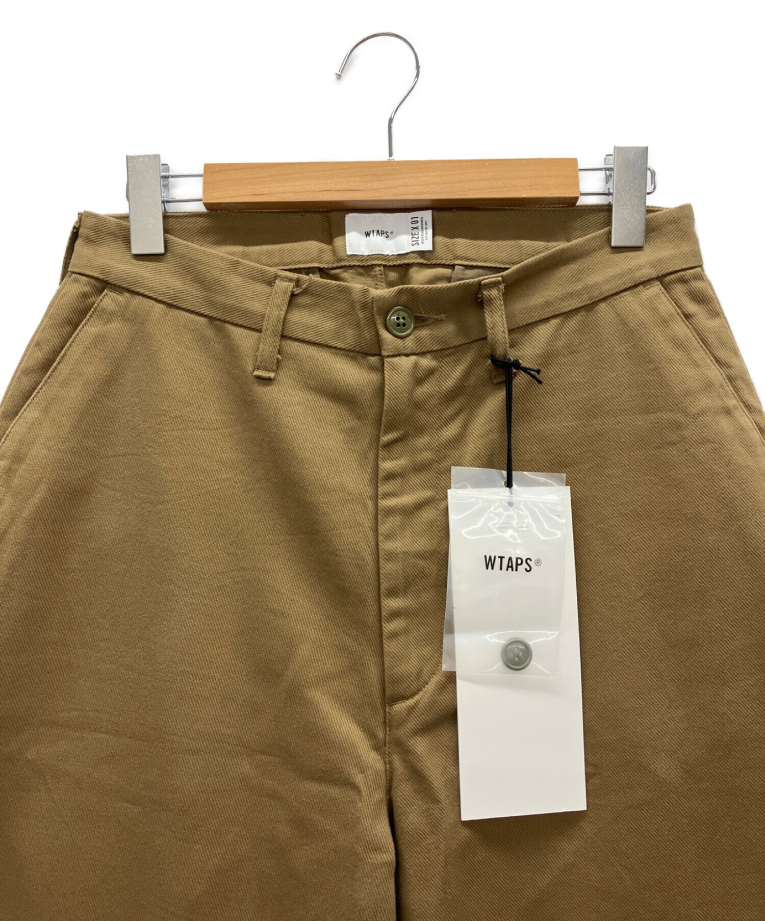 中古・古着通販】WTAPS (ダブルタップス) ストレートパンツ カーキ