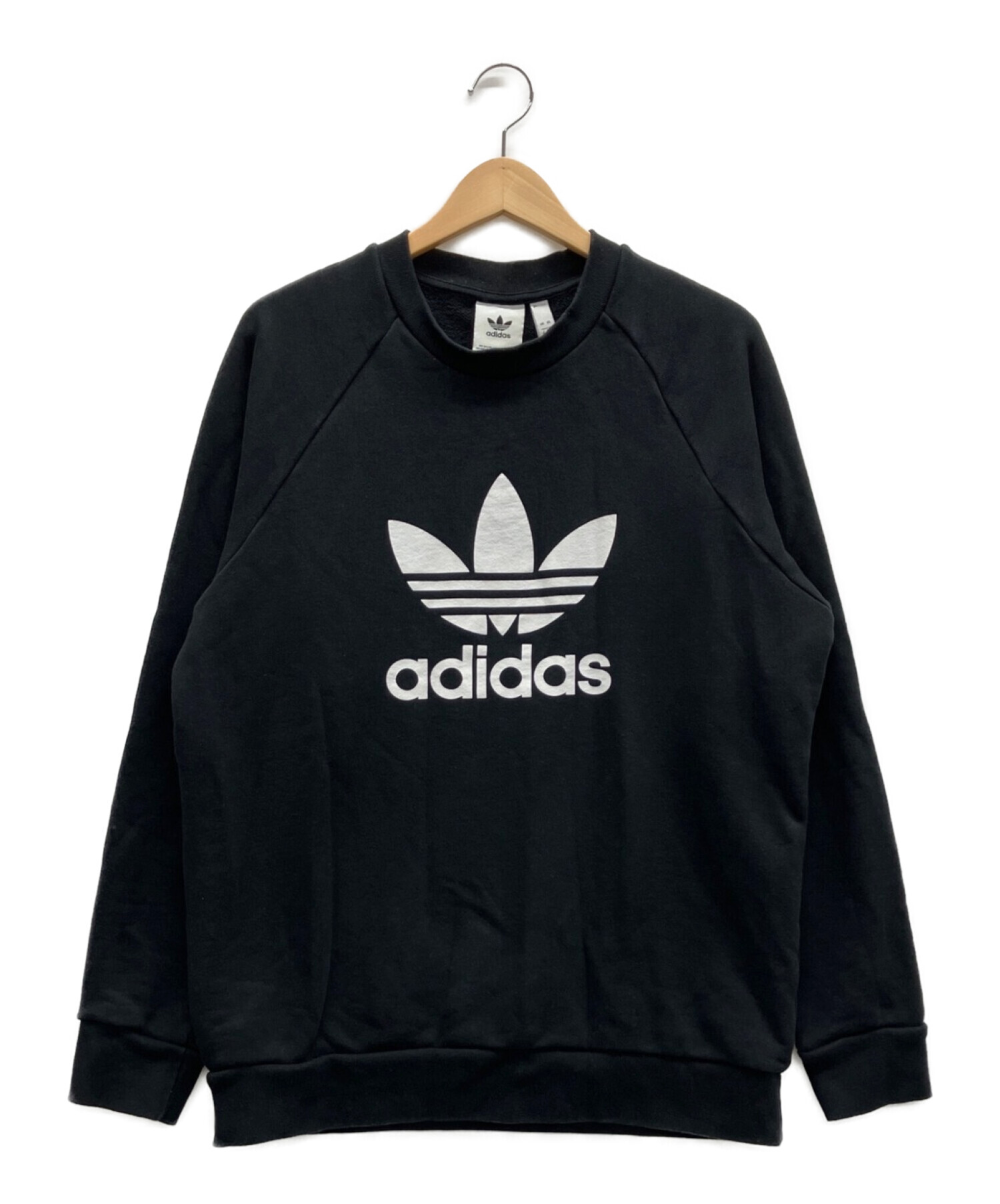 adidas Originals (アディダスオリジナル) スウェット ブラック サイズ:O