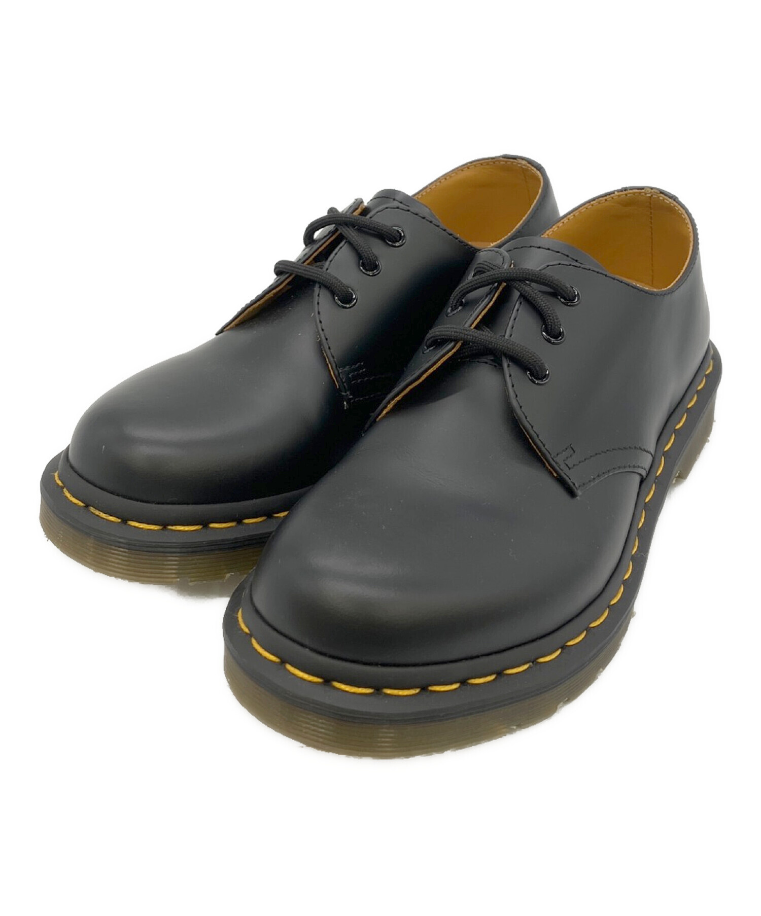 Dr.Martens 3ホールブーツ 11837 ブラック UK4 【即日発送】 - 靴