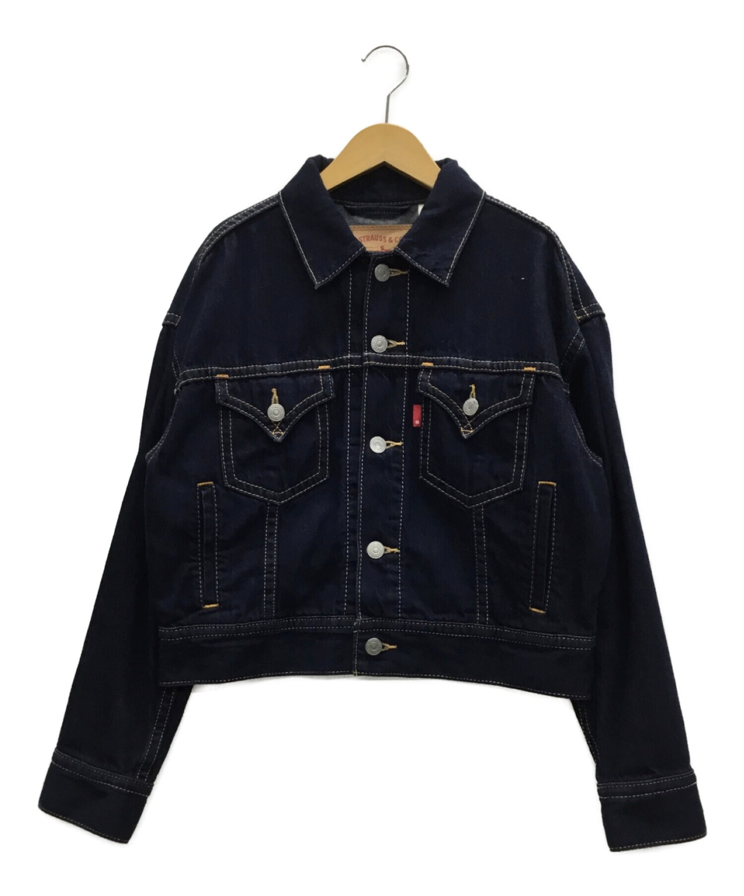 LEVI'S PReMIUM (リーバイスプレミアム) デニムトラッカージャケット ネイビー サイズ:S