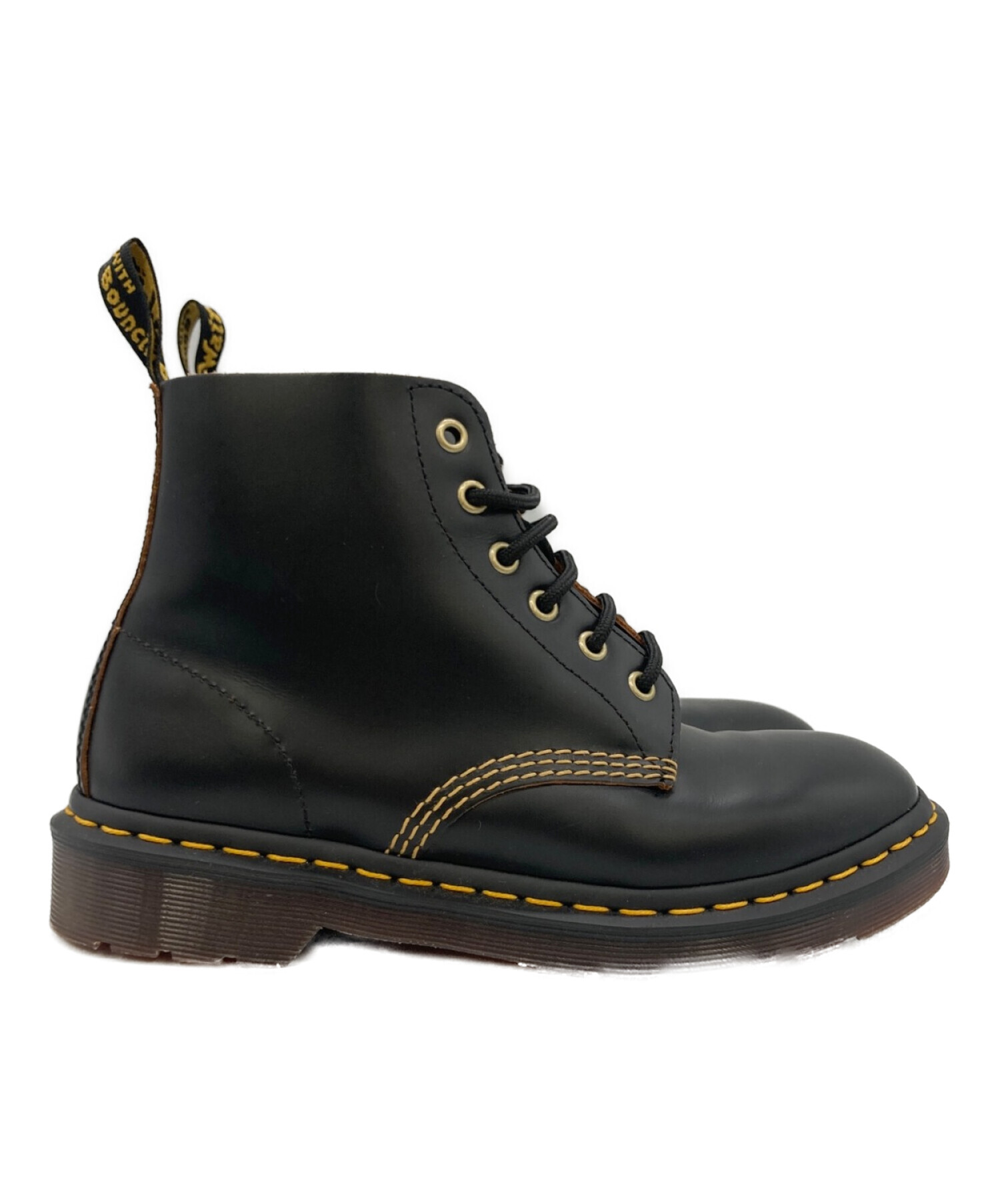 Dr.Martens (ドクターマーチン) 6ホールブーツ ブラック サイズ:UK5