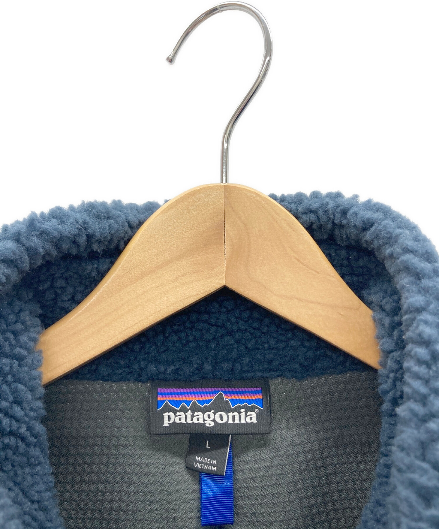 Patagonia (パタゴニア) フリースベスト ネイビー サイズ:L