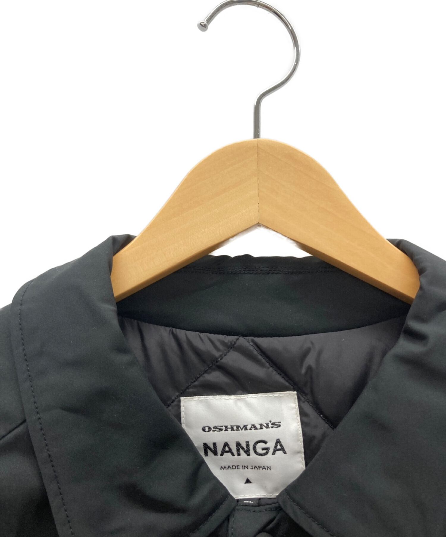 NANGA (ナンガ) Oshman's (オッシュマンズ) ダウンコーチジャケット ブラック サイズ:XL