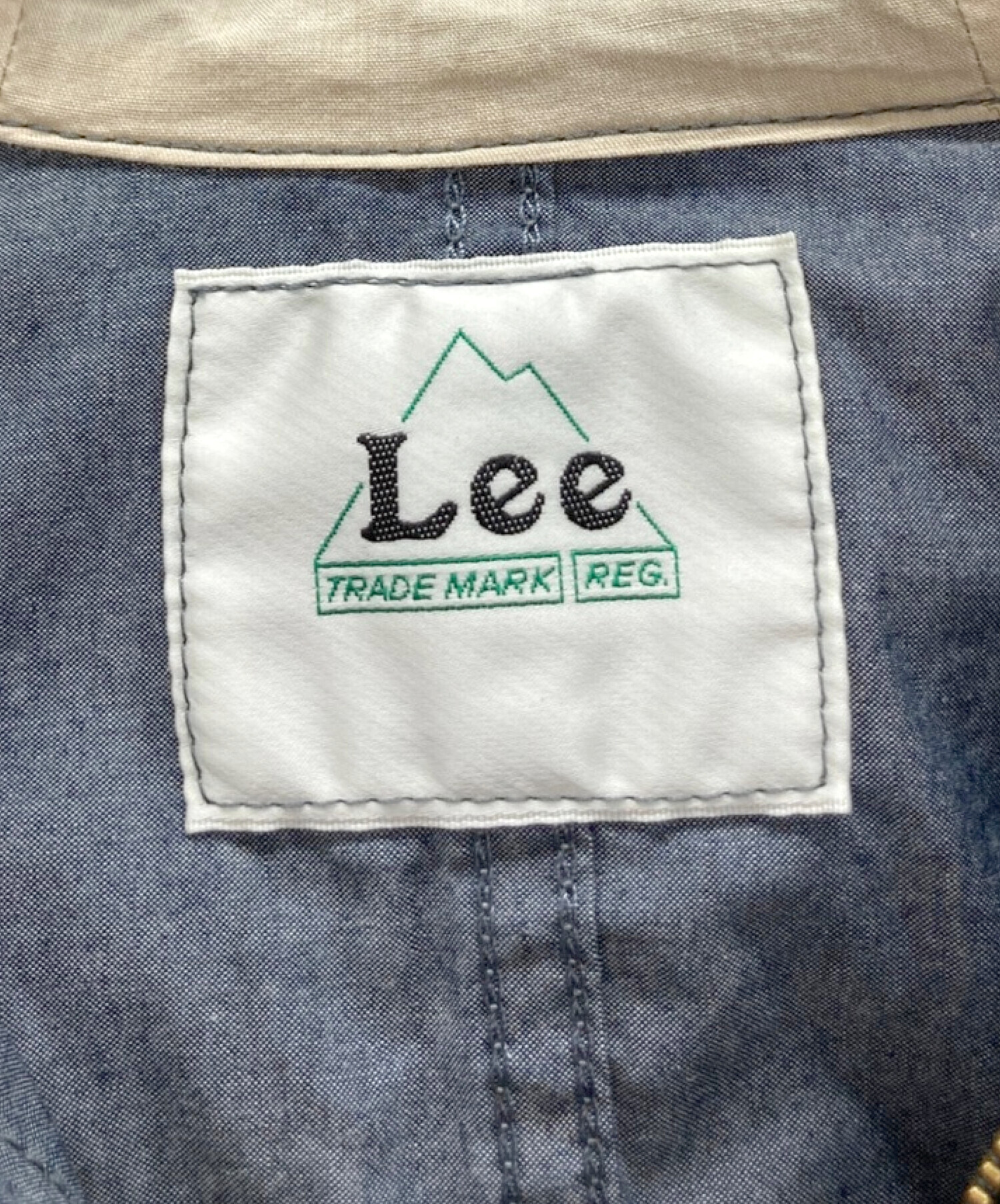 中古・古着通販】LEE (リー) パーカー ネイビー サイズ:M｜ブランド