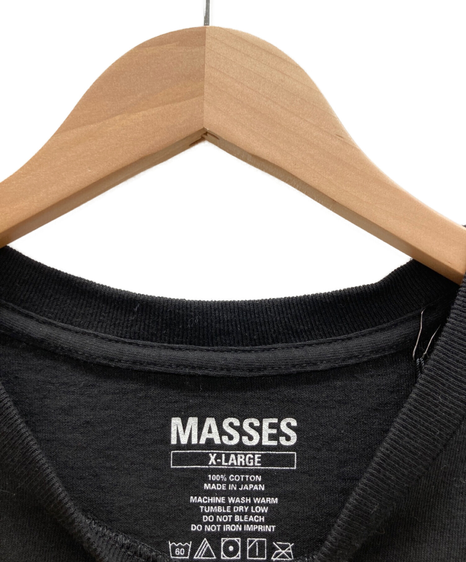 MASSES マシス 21AW Tシャツ スカル グラフィック ロングスリーブTシャツ T-SHIRT L/S UNDEAD ブルー XL トップス カットソー 【メンズ】【R016】トップス