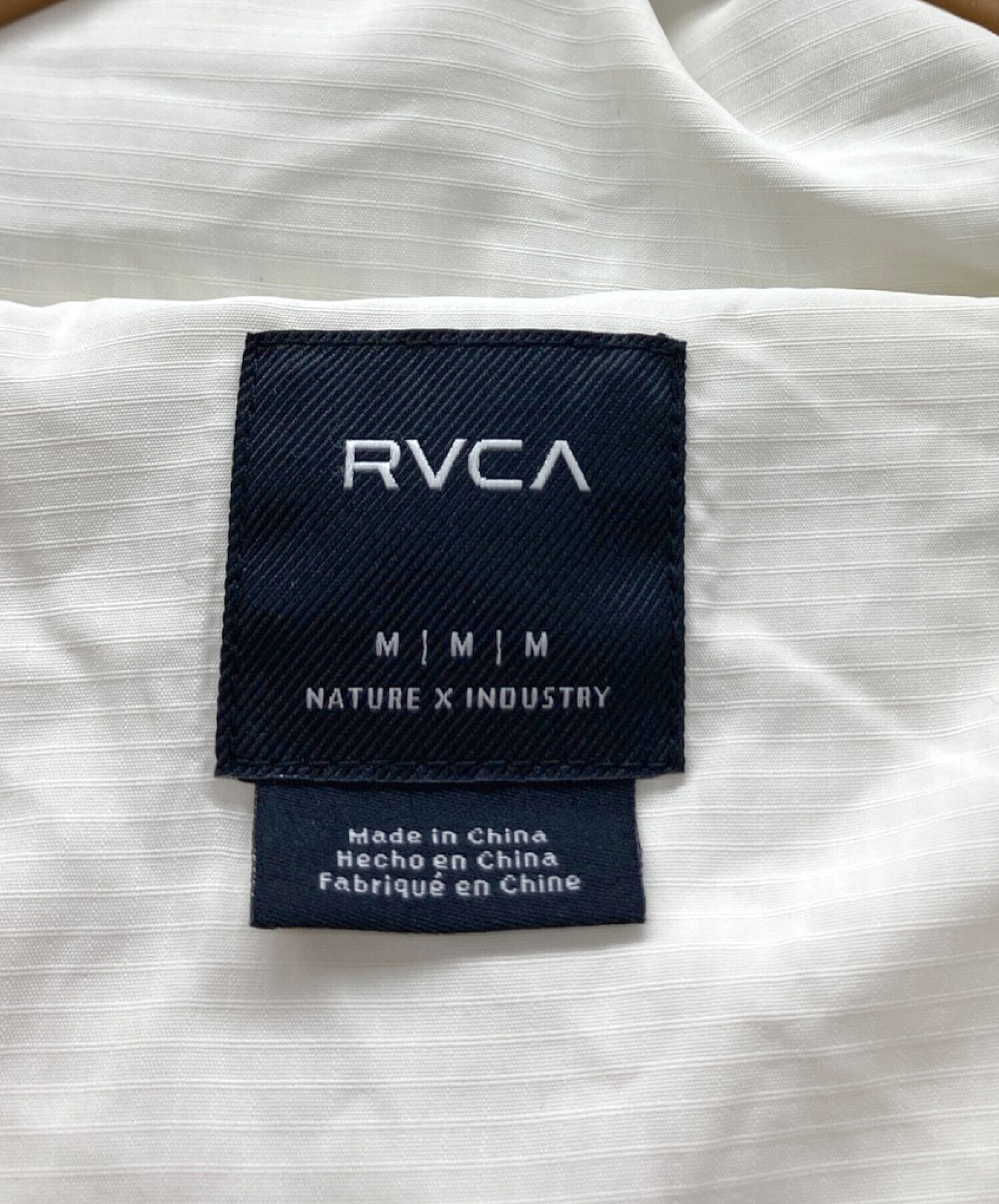 中古・古着通販】RVCA (ルーカ) 中綿ベスト ホワイト サイズ:M
