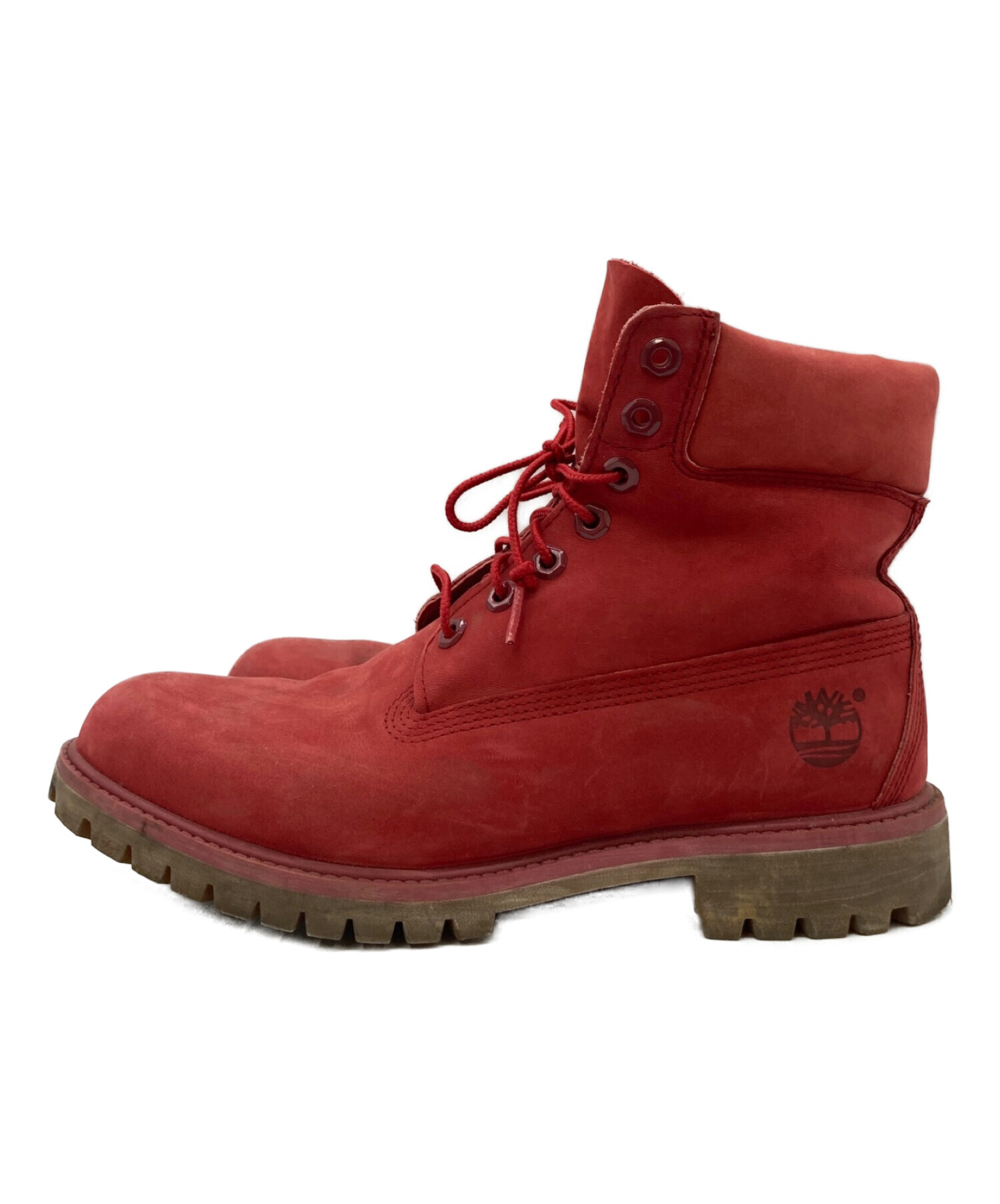 中古・古着通販】Timberland (ティンバーランド) 6インチブーツ レッド