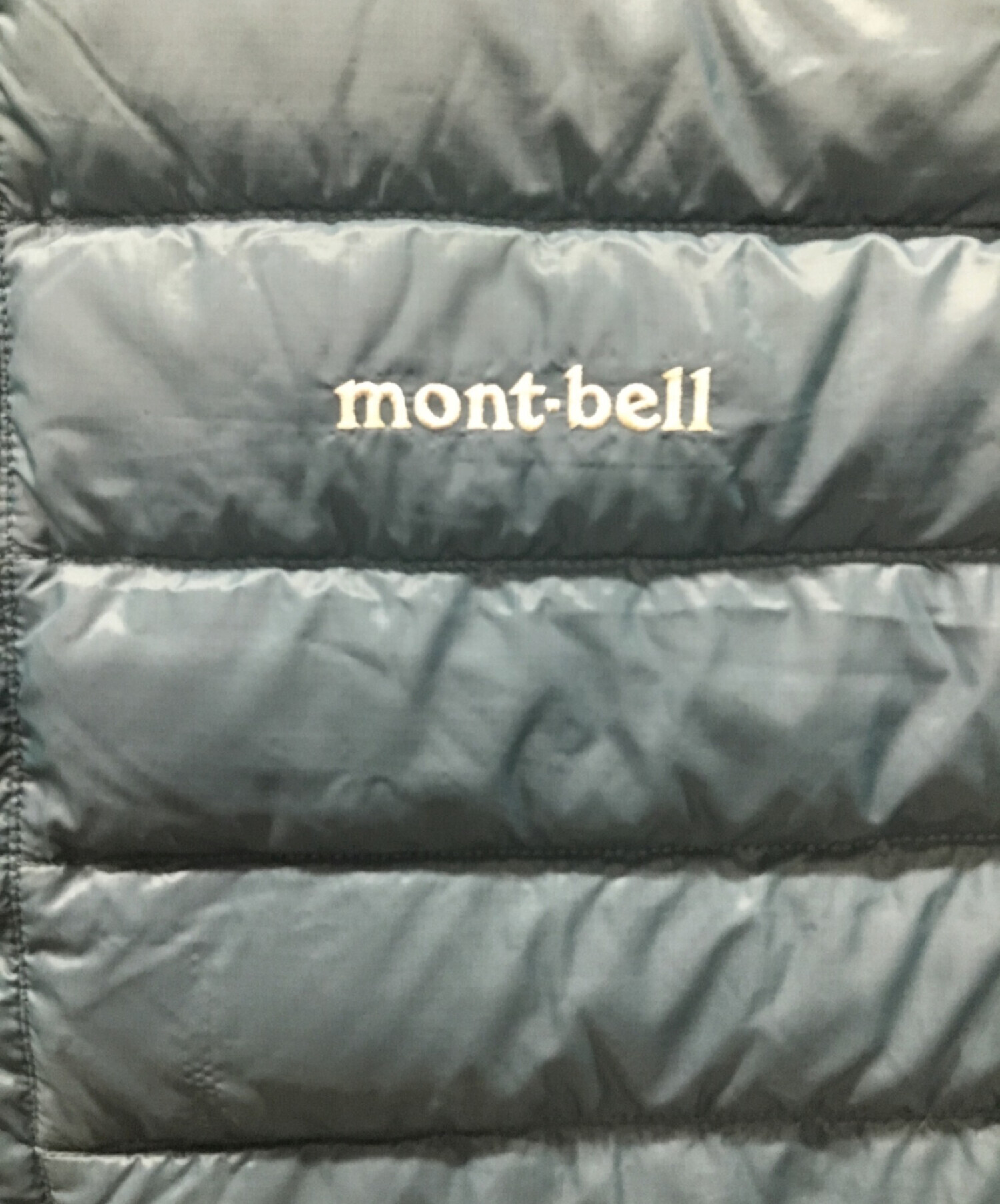 mont-bell (モンベル) ダウンベスト ブルー サイズ:L