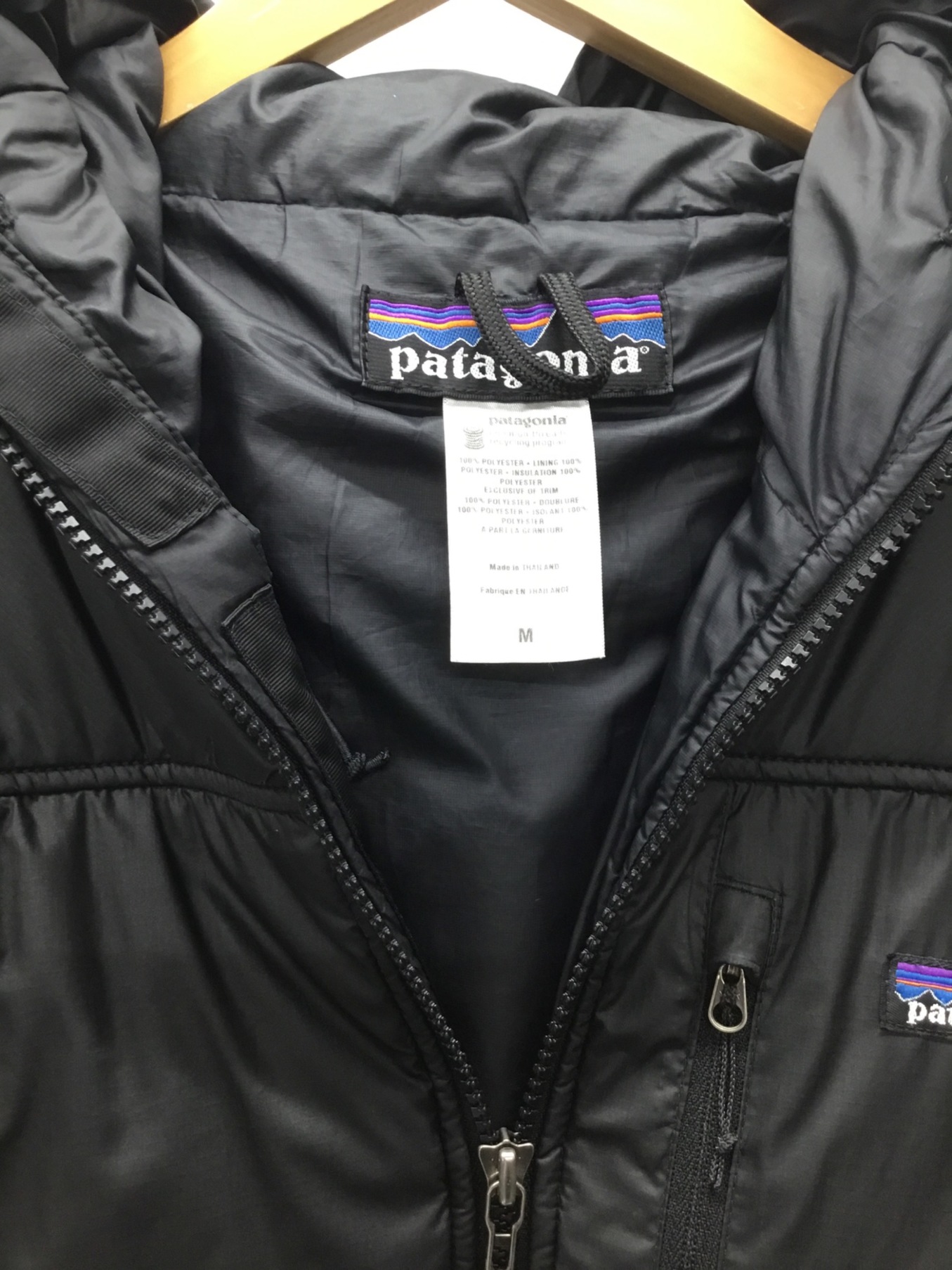 中古・古着通販】Patagonia (パタゴニア) ダスパーカ ブラック サイズ