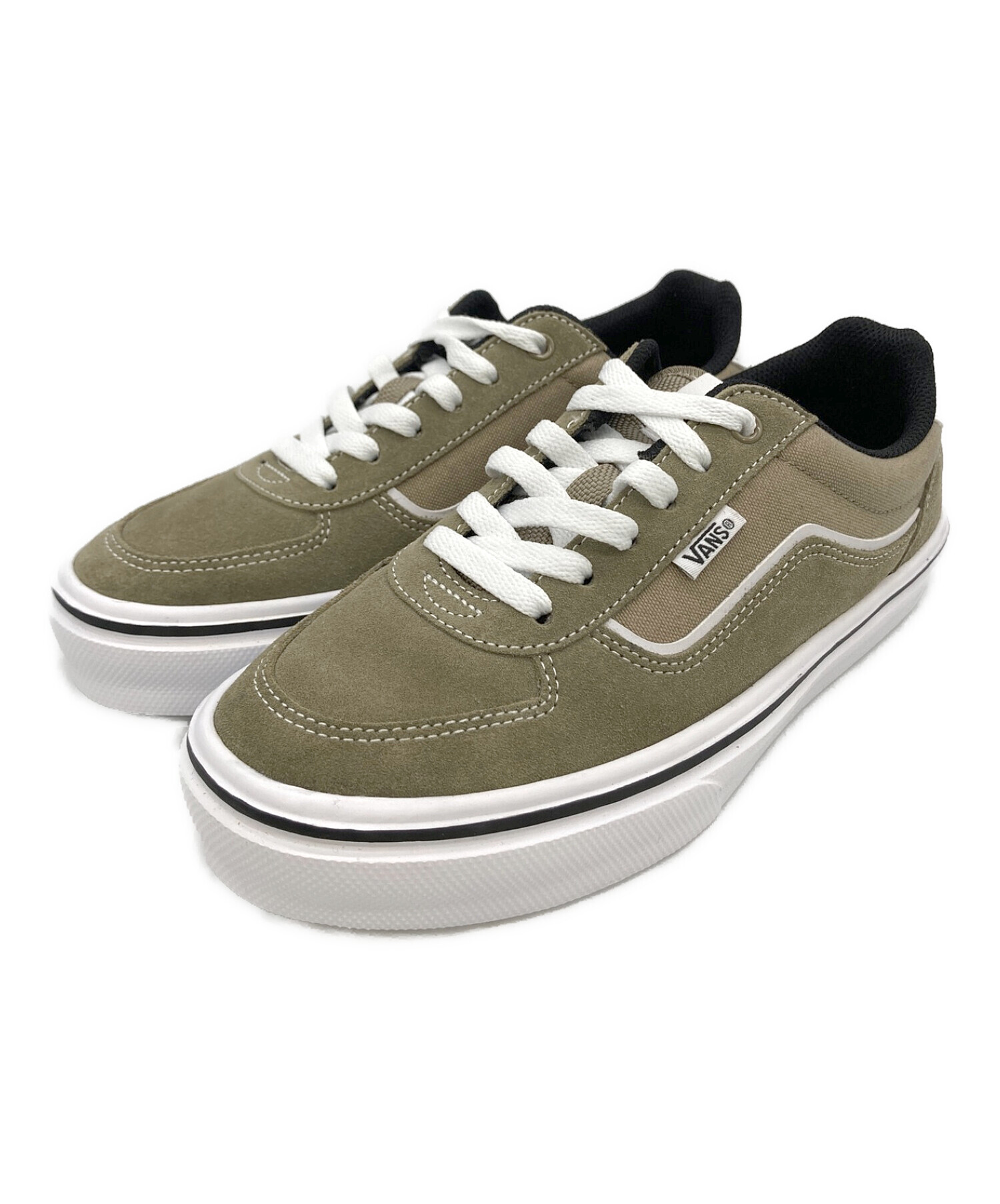 VANS (バンズ) スニーカー カーキ サイズ:24.5