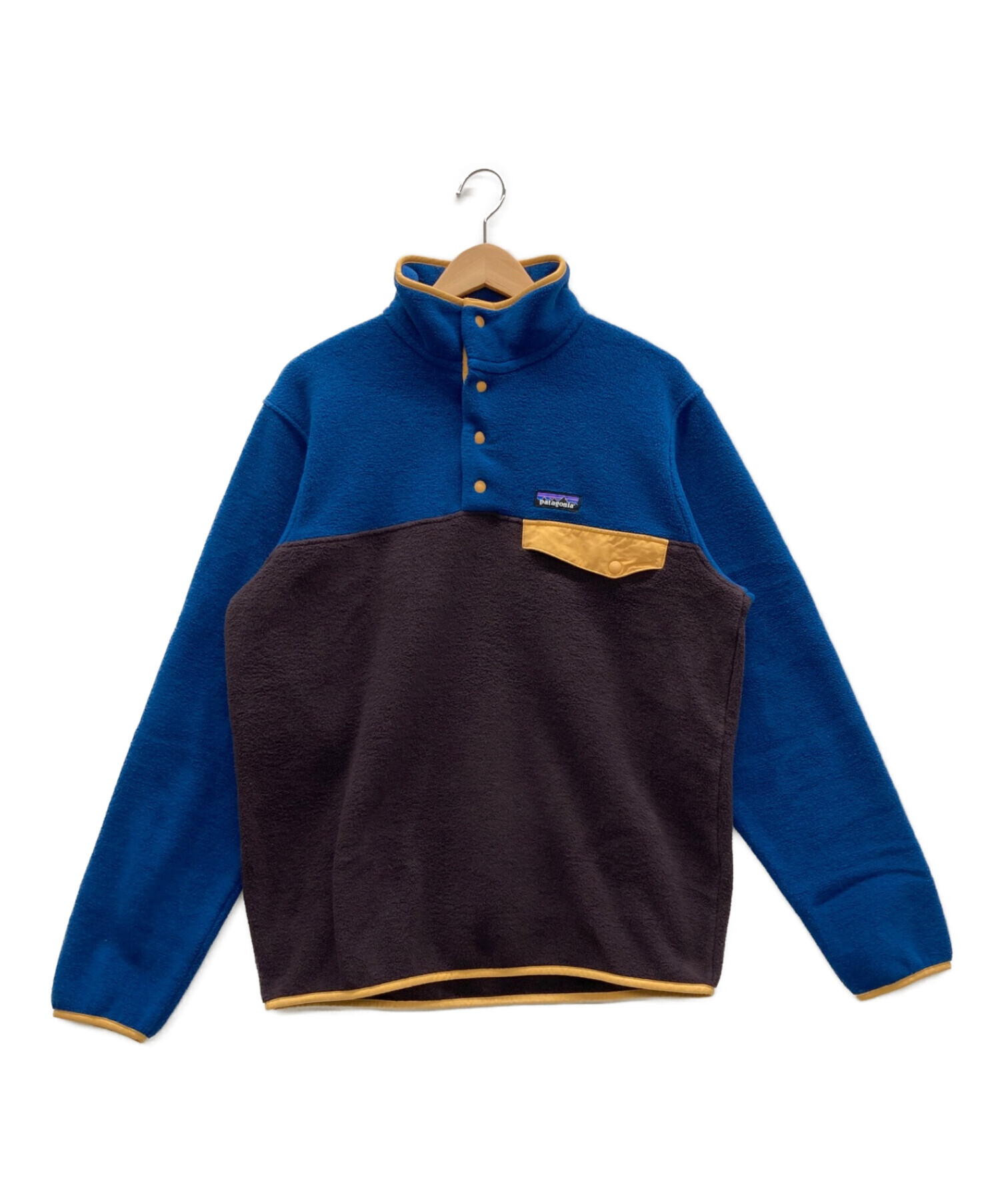 Patagonia (パタゴニア) フリースジャケット ブルー×パープル サイズ:M 未使用品
