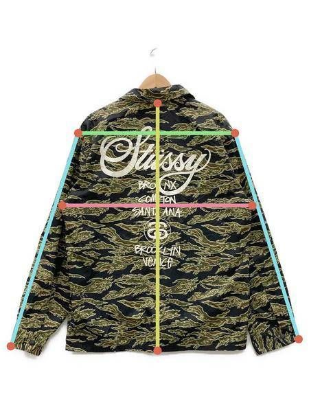 中古・古着通販】stussy (ステューシー) コーチジャケット カーキ