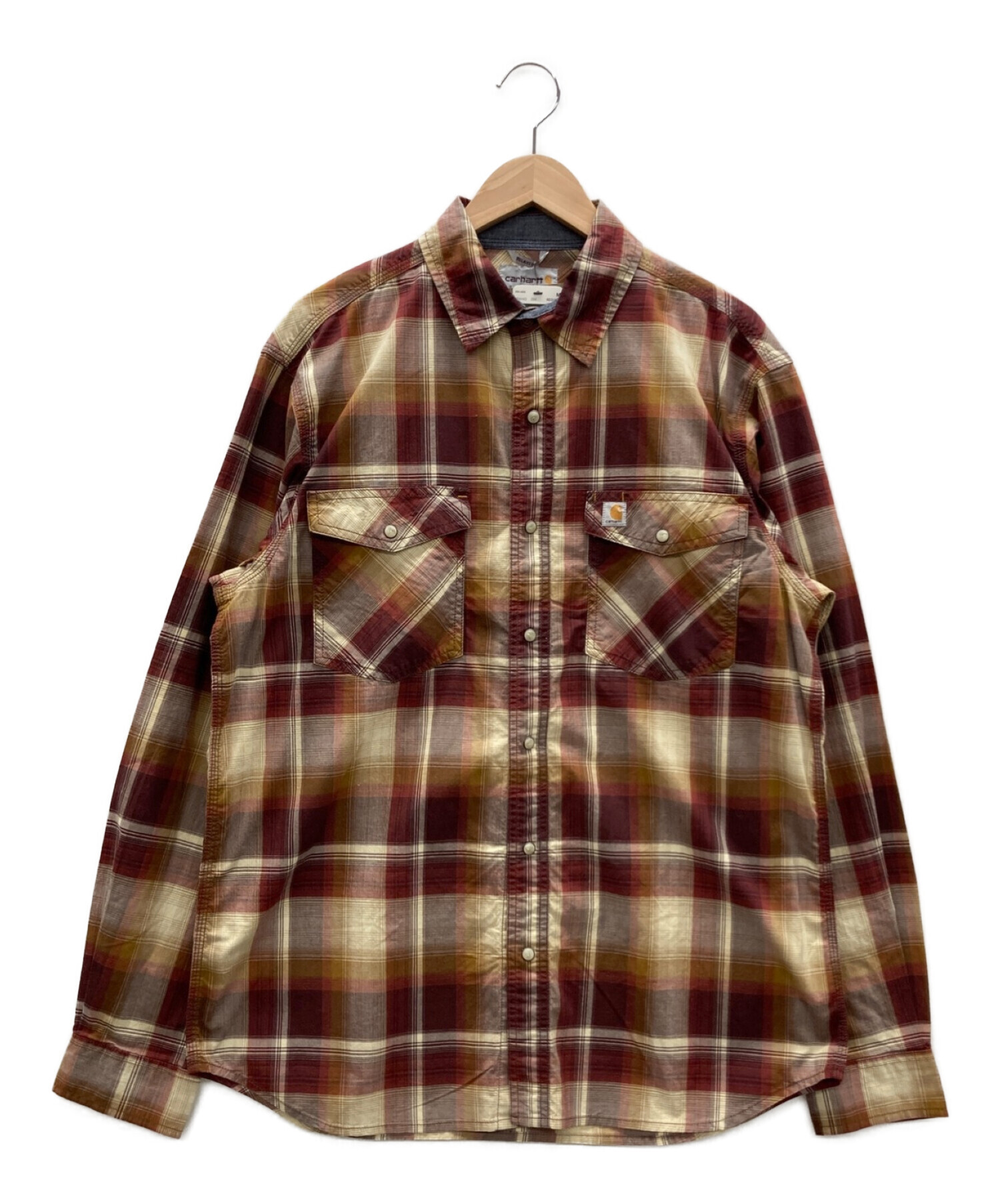 中古・古着通販】CarHartt (カーハート) チェックシャツ