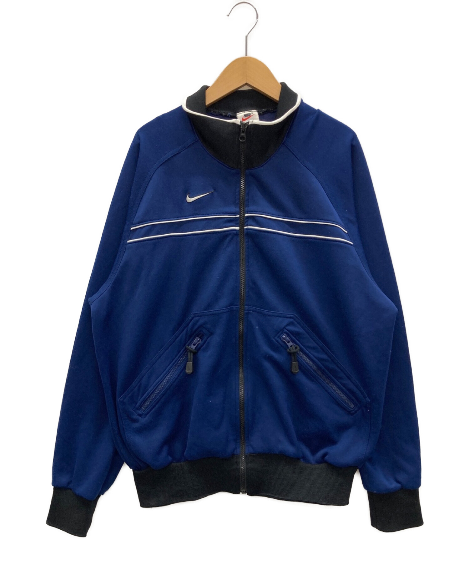 中古・古着通販】NIKE (ナイキ) 90'sトラックジャケット ブルー