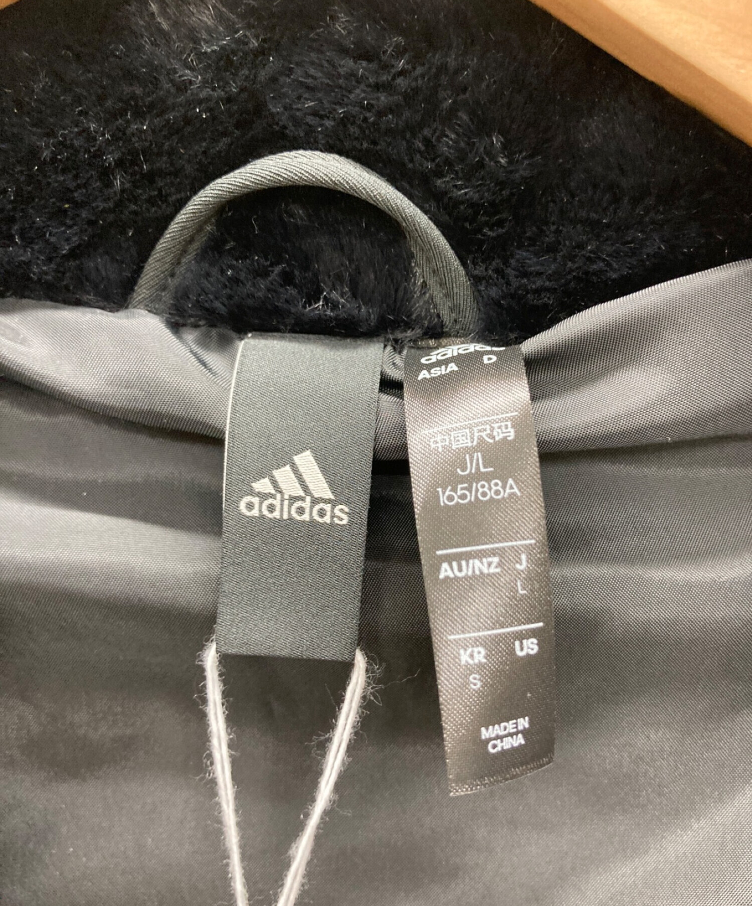 adidas (アディダス) ファージャケット ブラック サイズ:L 未使用品