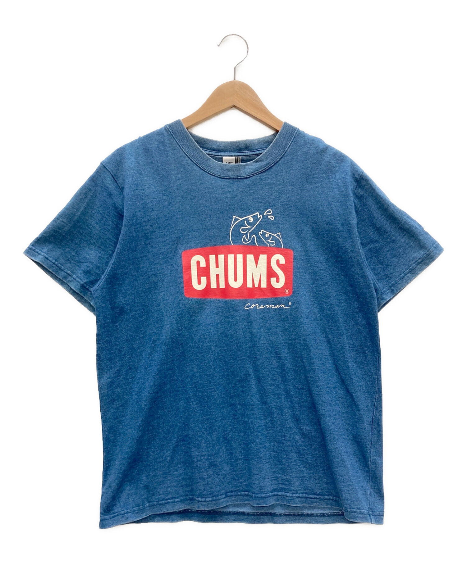 CHUMS (チャムス) Coreman Tシャツ ブルー サイズ:M