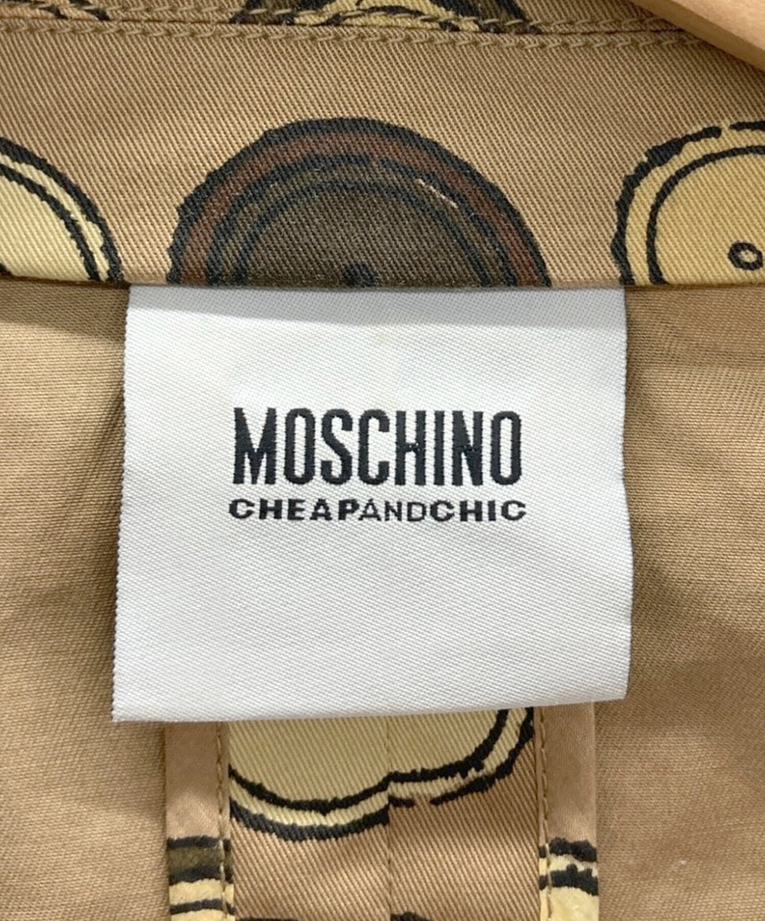 MOSCHINO CHEAP AND CHIC (モスキーノ チープアンドシック) テーラードジャケット カーキ サイズ:40