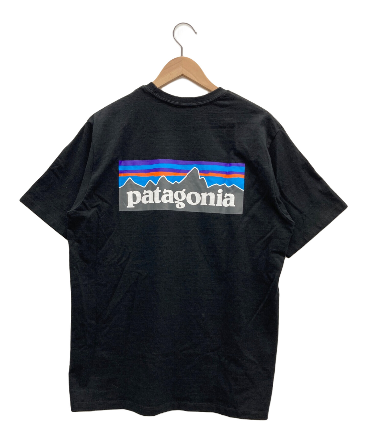 Patagonia (パタゴニア) バックプリントTシャツ ブラック サイズ:M 未使用品