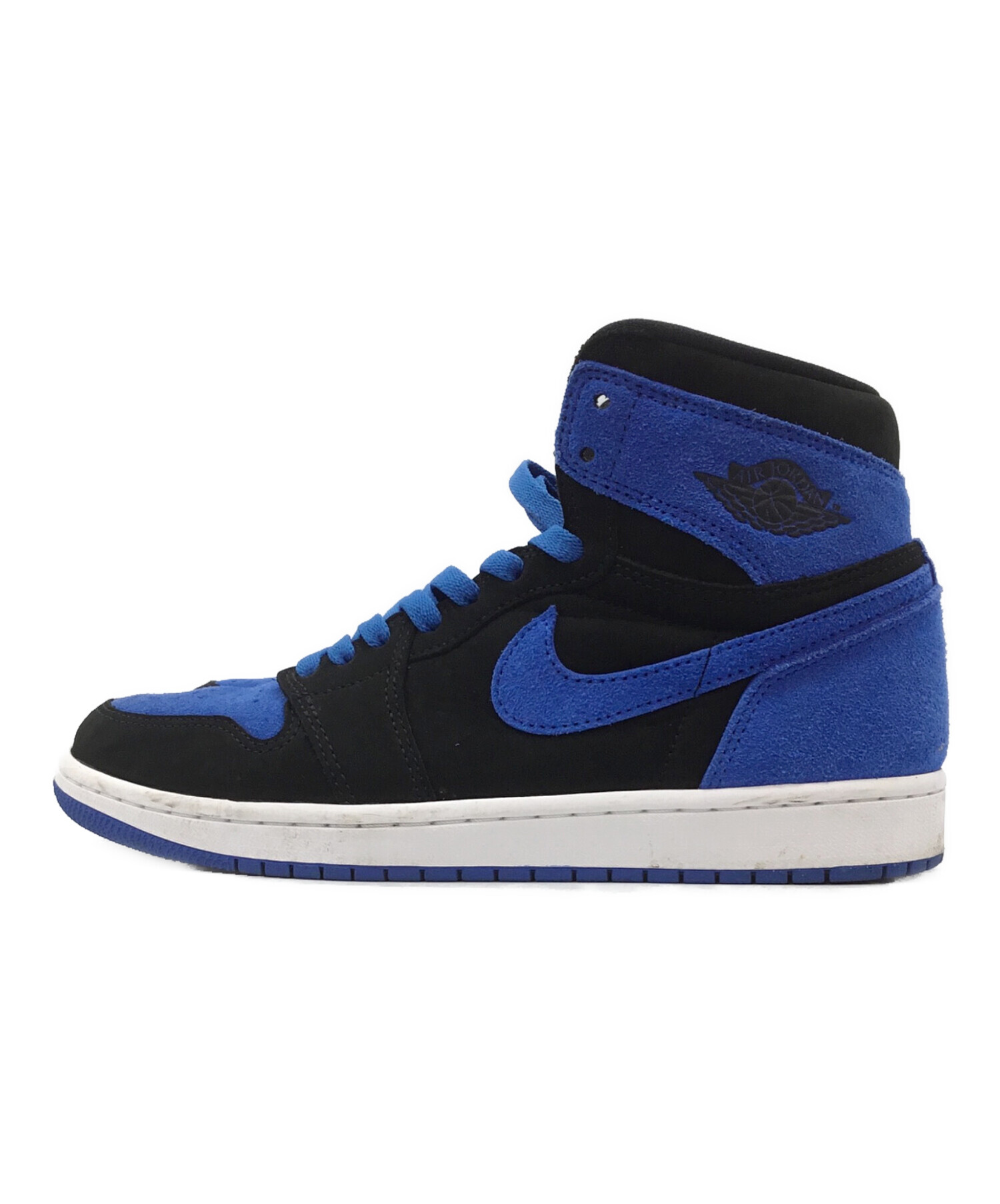 中古・古着通販】NIKE AIR JORDAN 1 RETRO HIGH OG BLACK/ROYAL BLUE-WHITE (エア ジョーダン 1  レトロ ハイ オリジナル 