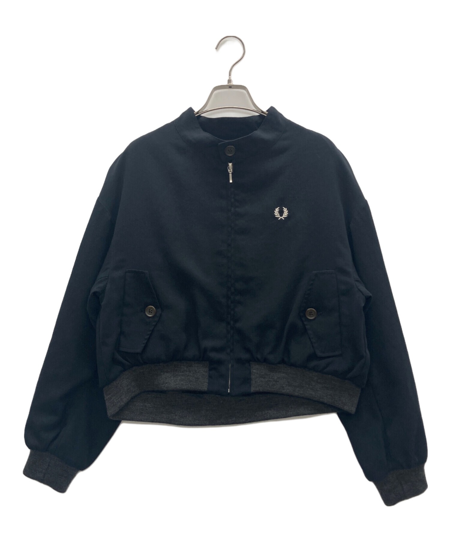 FRED PERRY (フレッドペリー) ハリトンジャケット ブラック サイズ:USA6