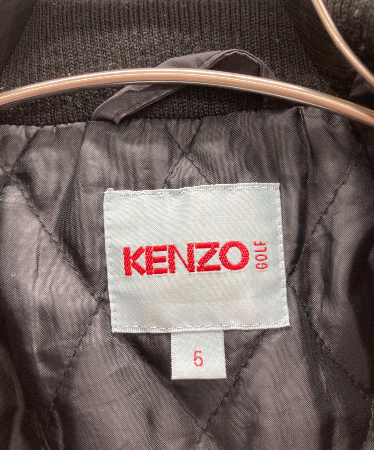 KENZO GOLF (ケンゾー ゴルフ) ジャケット ブラック サイズ:5