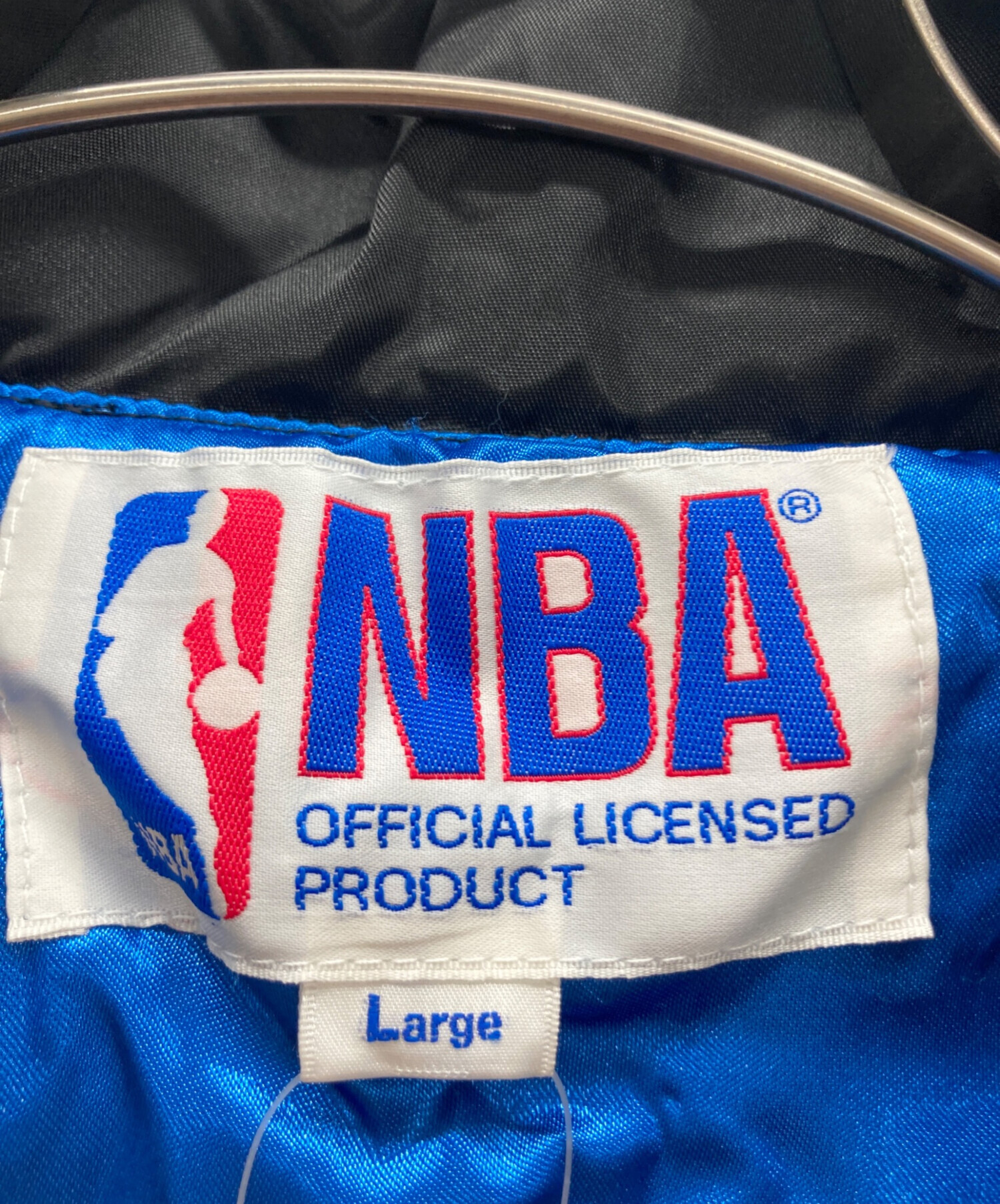 NBA (エヌビーエー) キルティングジャケット ブラック サイズ:L 未使用品