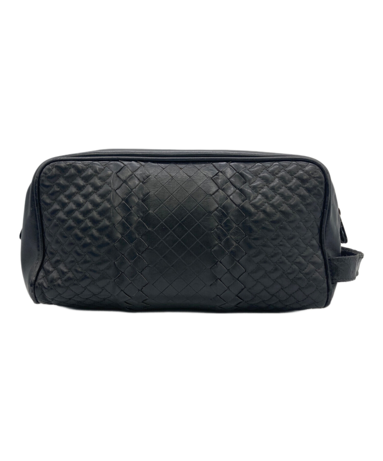 中古・古着通販】BOTTEGA VENETA (ボッテガベネタ) セカンドバッグ ブラック｜ブランド・古着通販 トレファク公式【TREFAC  FASHION】スマホサイト