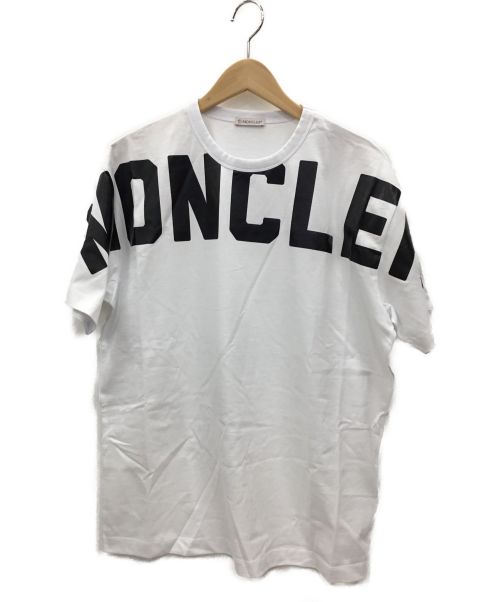 美品 国内正規品 モンクレール MONCLER Tシャツ 半袖 Mサイズ 白