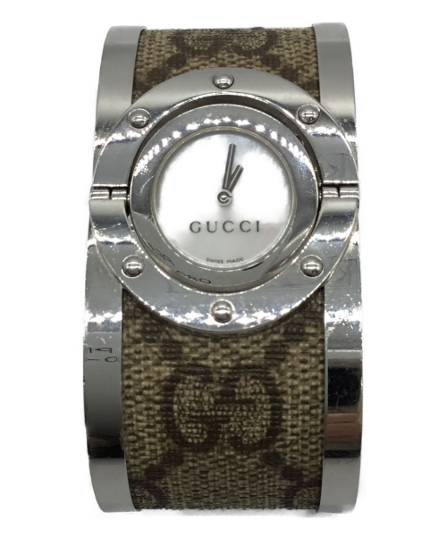【中古・古着通販】GUCCI (グッチ) バングル型腕時計｜ブランド 