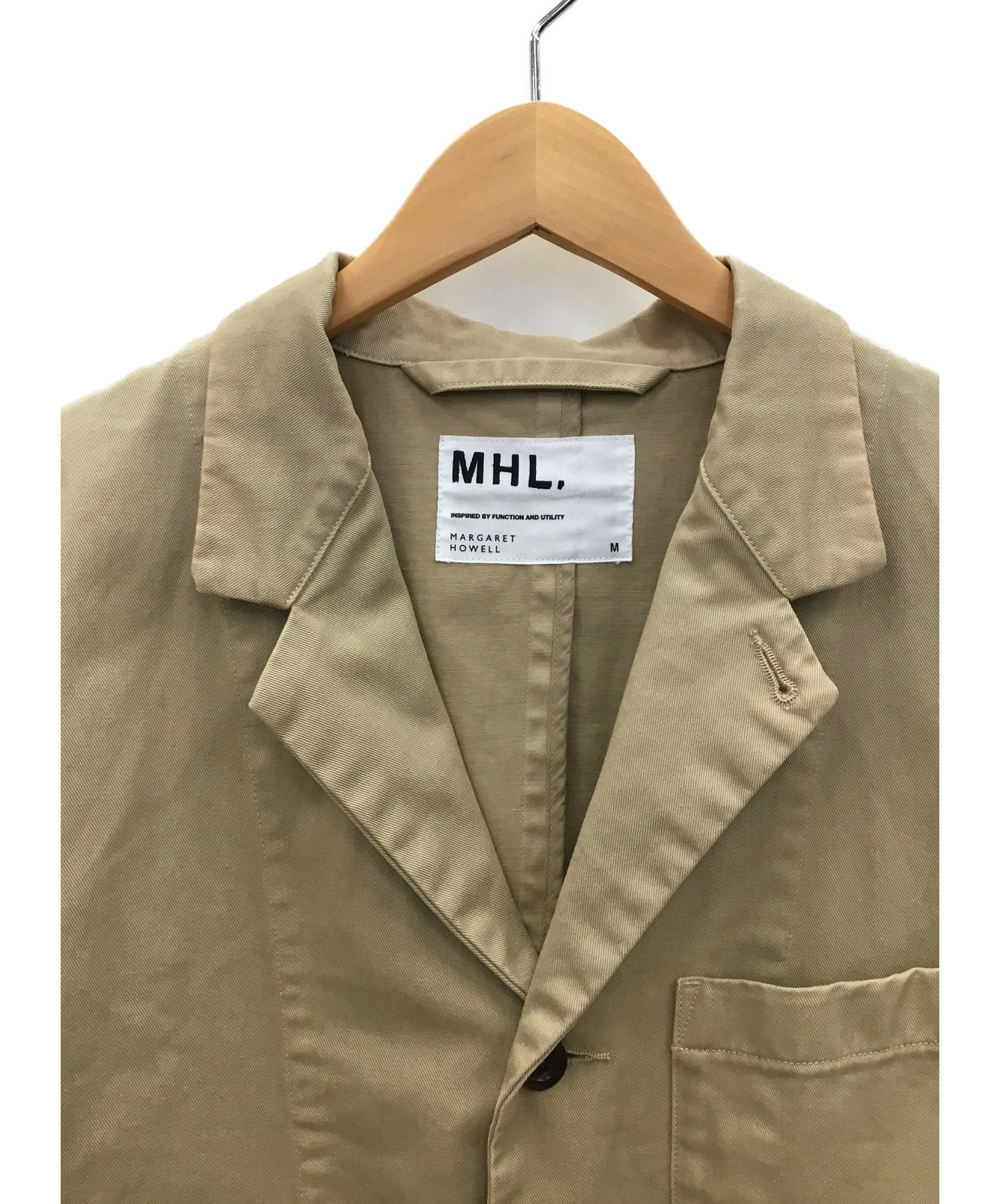 MHL (エムエイチエル) スプリングコート カーキ サイズ:M 春秋物