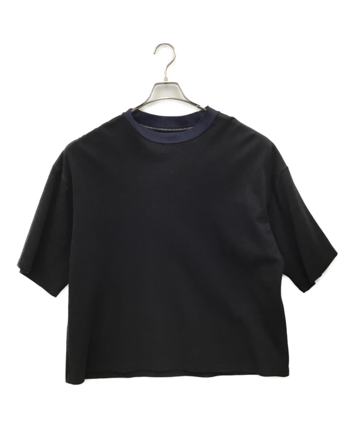 CASPER JOHN AIVER (キャスパージョンアイバー) 半袖カットソー ブラック サイズ:XL