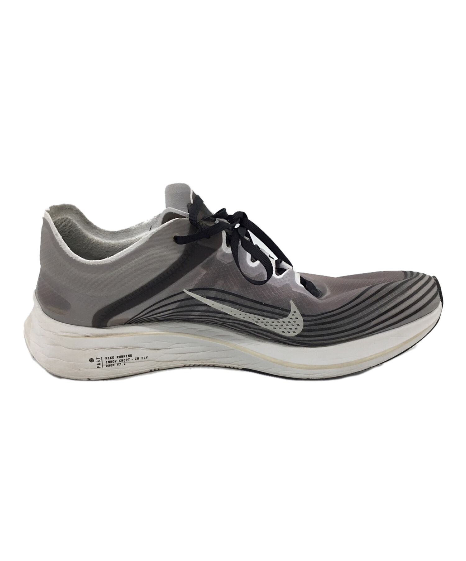 NIKE (ナイキ) ZOOM　FLY　SP（ズームフライSP） グレー サイズ:US12