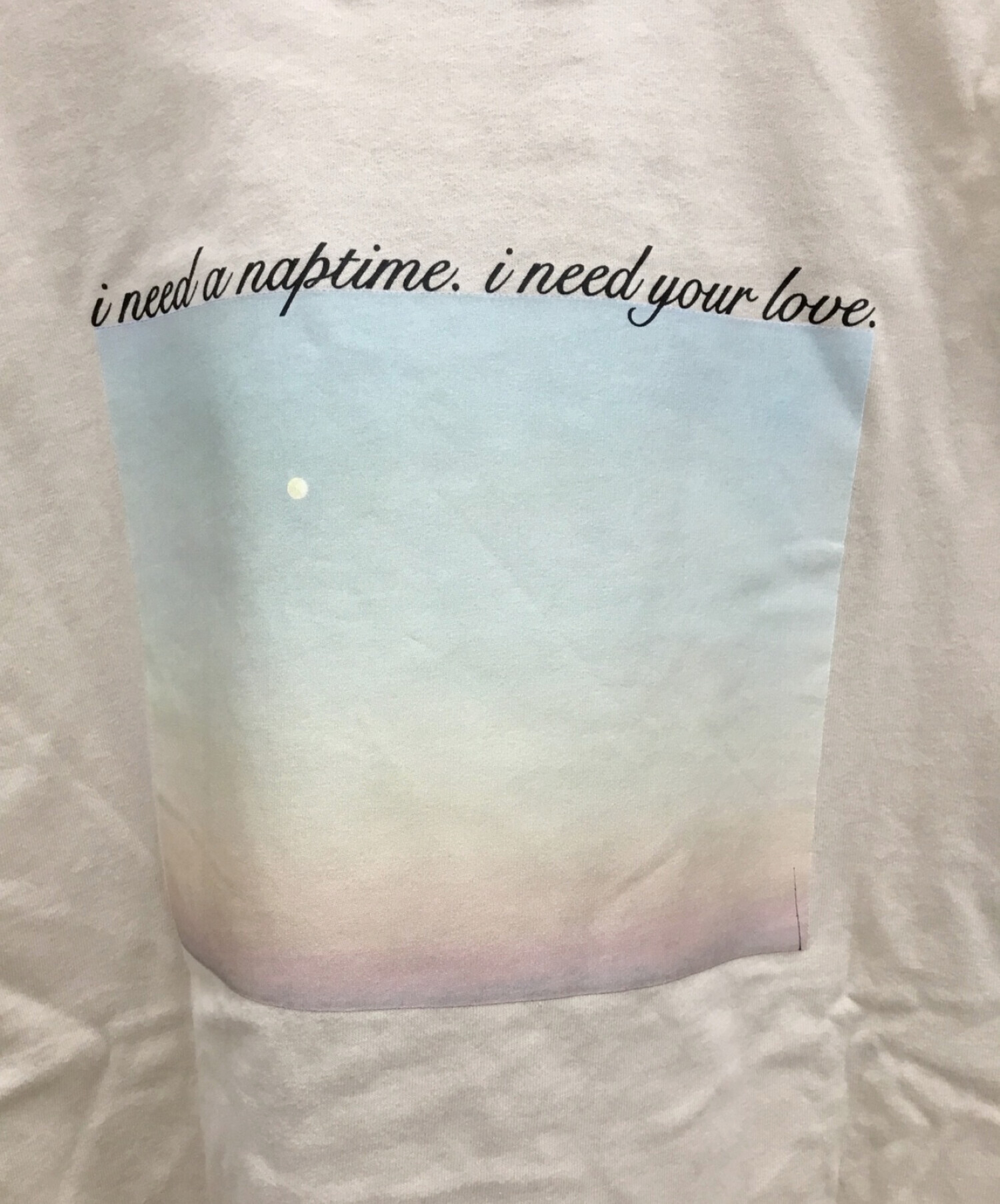 Naptime (ナップタイム) 長袖Tシャツ ベージュ サイズ:L