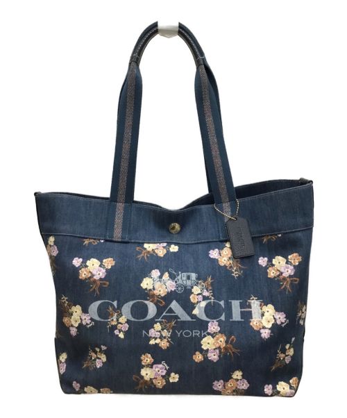 【中古・古着通販】COACH (コーチ) デニムトートバッグ