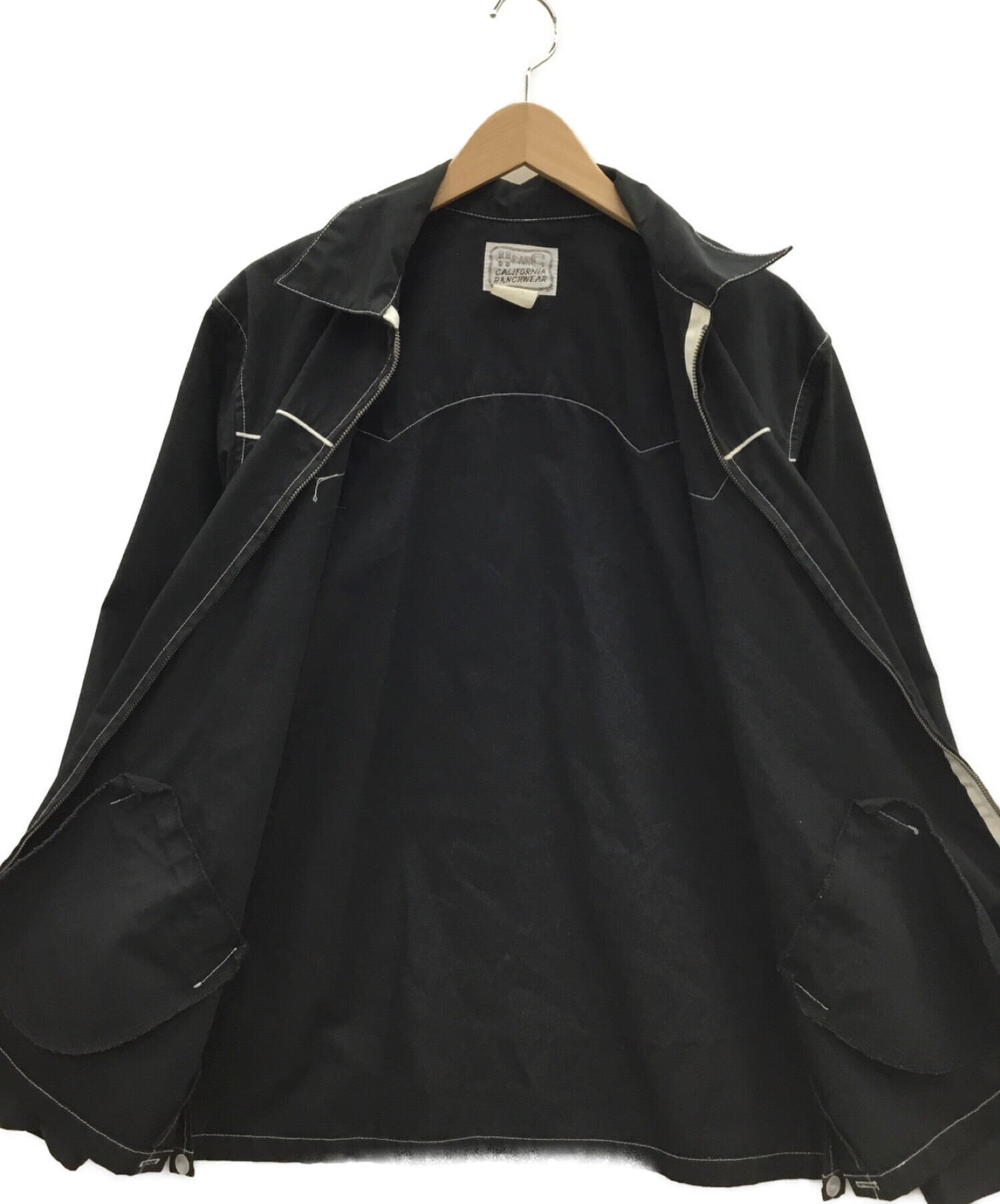 H BAR C (エイチバーシー) ウエスタンジャケット ブラック サイズ:L
