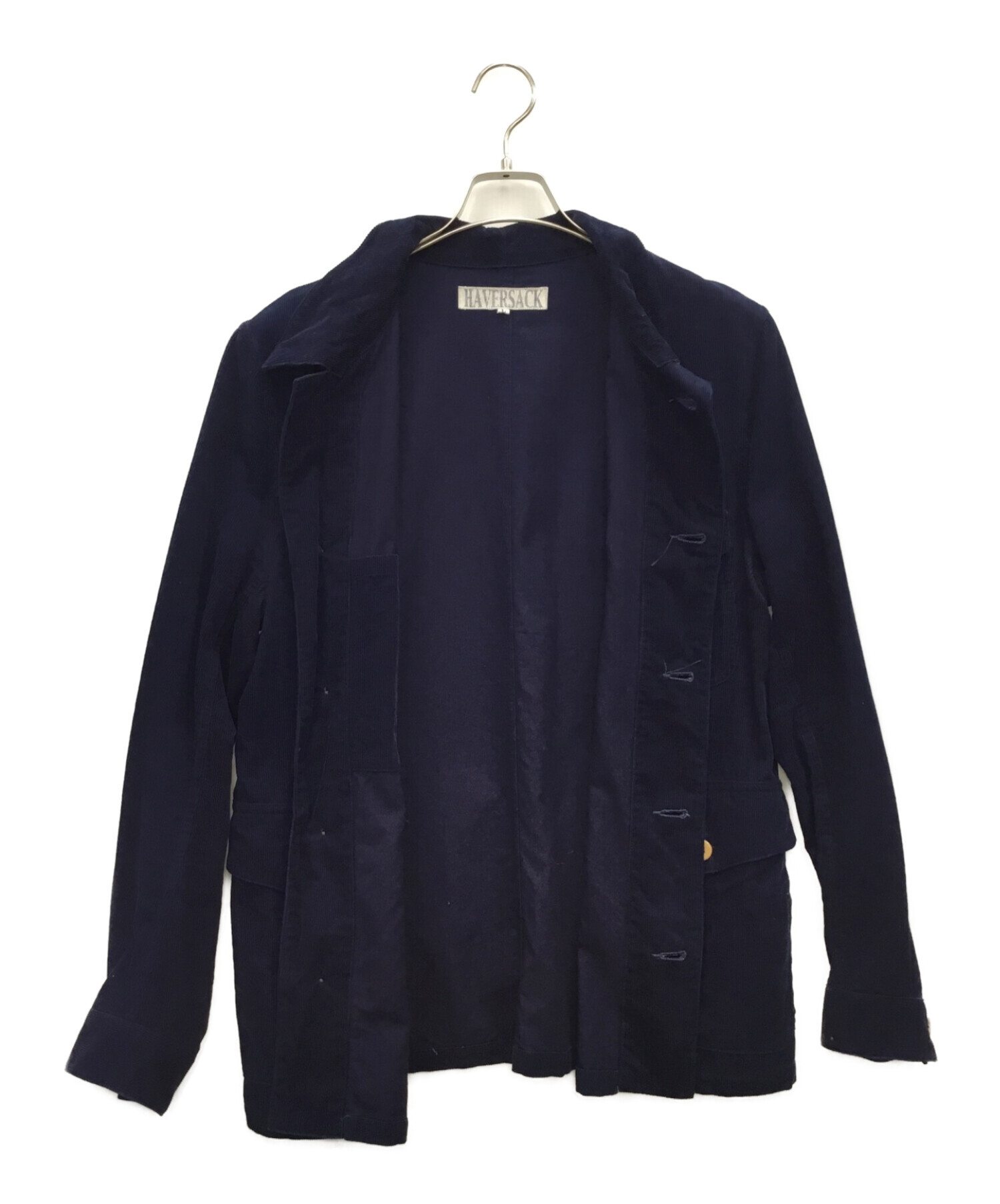 HAVERSACK (ハバーサック) INDIGO CALL CORDUROY JACKET ネイビー サイズ:L